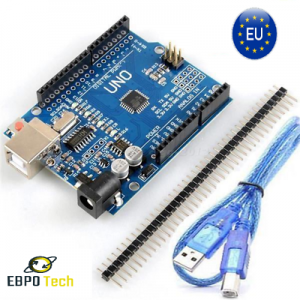 מוצרון Arduino ו raspberry pi Arduino Uno הממולץ על ידינו (לא מקורי) - Uno R3 Board ATmega328P CH340 5V Arduino Komp. Deutsch Ebpo Tech