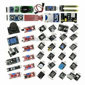 מוצרון Arduino ו raspberry pi ערכה עם המון חיישנים וסנסורים ל Raspberry Pi ו Arduino - 45 In 1 Sensor Module Starter Kit Updated Set For Arduino Raspberry Pi